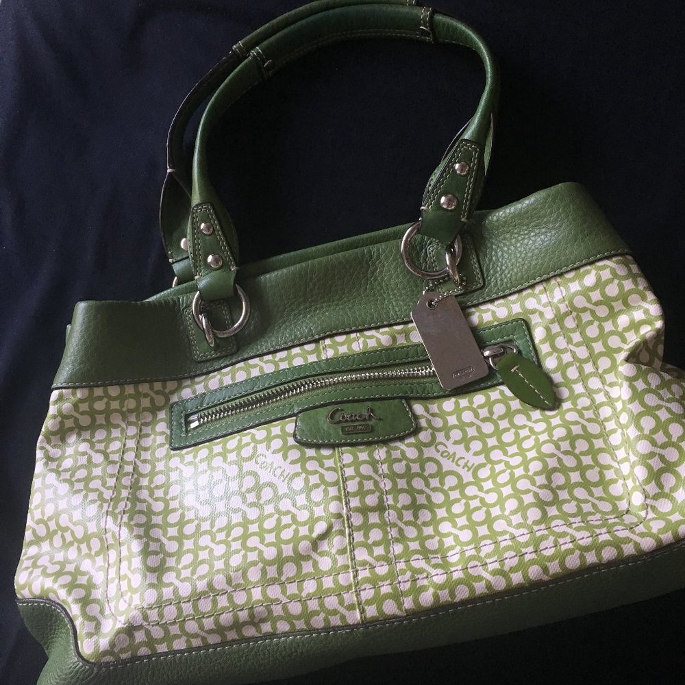 Coach Handbag (Green)